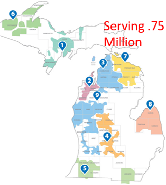 MECA coverage map